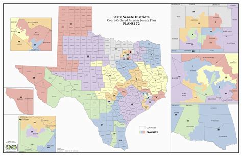Map Of Texas Congressional Districts | secretmuseum