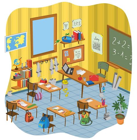 Gallery29990943school Classroom Cartoon