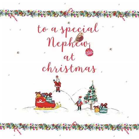 Cards Nephew Christmas Card Laura Sherratt Designs Ltd
