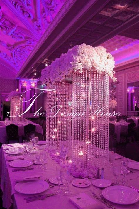 Tall Crystal Wedding Centerpiece100cmh Wedding Table Centerpiece
