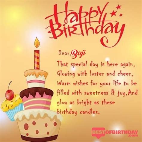 Baji Happy Birthday Free Online Wishes Card Best Of Birthday