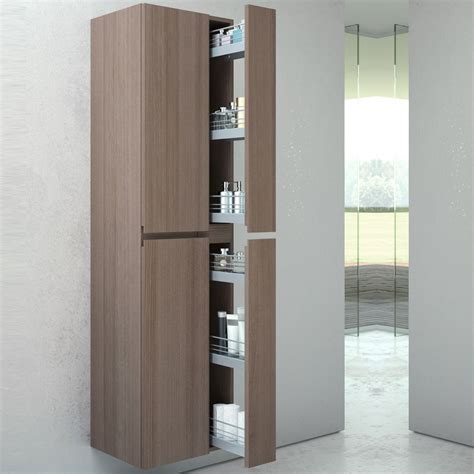 Check spelling or type a new query. VitrA Memoria Tall Cupboard with Pull Out Storage - UK ...