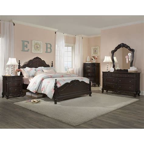 Free delivery best price guarantee. Cinderella Bedroom Set (Cherry) Homelegance | Furniture Cart