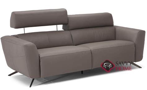 Would be great in a masculine living room. Sorpresa (C013) Leather Reclining Sofa by Natuzzi is Fully ...