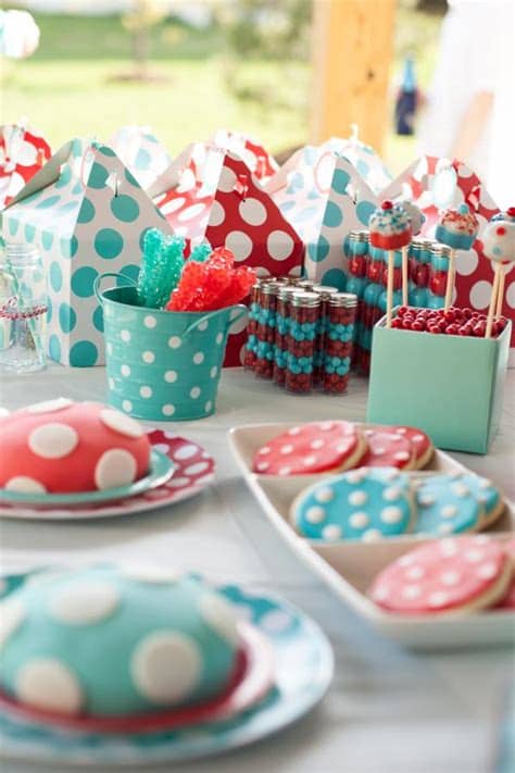 Download 11,372 birthday dot polka stock illustrations, vectors & clipart for free or amazingly low rates! Kara's Party Ideas Red Aqua Gender Neutral Polka Dot Party ...