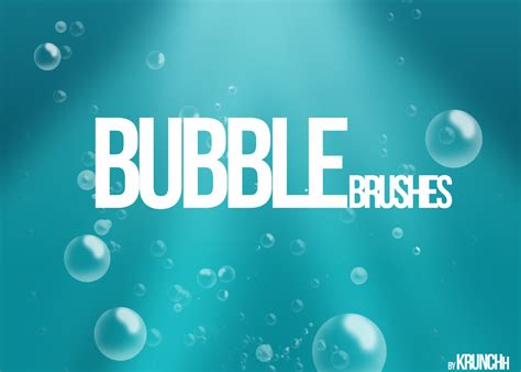 Bubble Brushes Pack By Krunchh On Deviantart