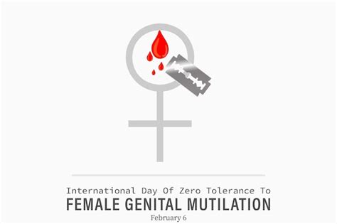 Premium Vector Vector Illustration Of International Day Of Zero Tolerance For Female Genital