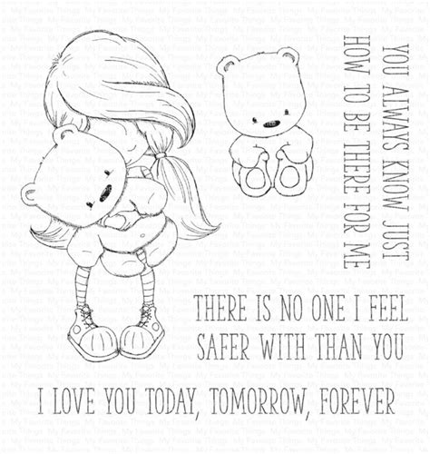 Ti 012 My Favorite Things Soft Spot Friends Clear Stamps My Favorite