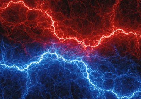 Lightning Red And Blue Fire Background Pic Lard