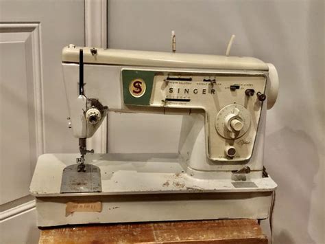Vintage Singer Stylist 476 Zig Zag Heavy Duty Sewing Machine For Sale