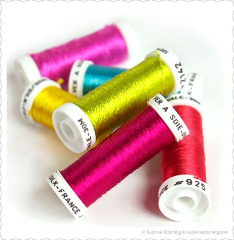 Silk Embroidery Floss Sublime Stitching