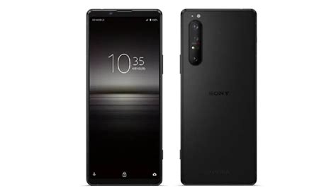 Sony Xperia 1 Ii With 12 Gb Ram Presented In Frosted Black