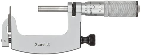 Starrett 220xfl 1 Mul T Anvil Micrometer Friction Thimble Lock Nut