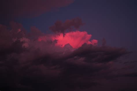 Red Clouds Sunset
