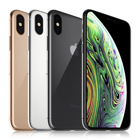 Apple Iphone Xs всички цветове 3d модел Llllline