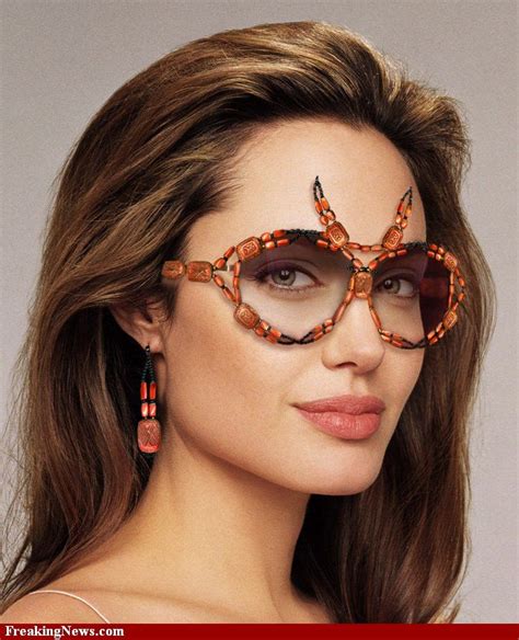 Celebrity Glasses Celebrities With Glasses Angelina Jolie Pictures