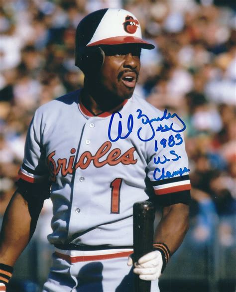Autographed Al Bumbry 1983 Ws Champs 8x10 Baltimore Orioles Photo