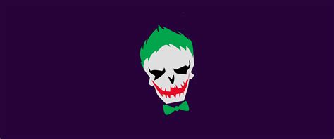 3440x1440 Resolution Joker Minimalism 3440x1440 Resolution Wallpaper