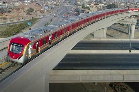 Lahore Orange Line Train Opens For Business Pakistan Standard