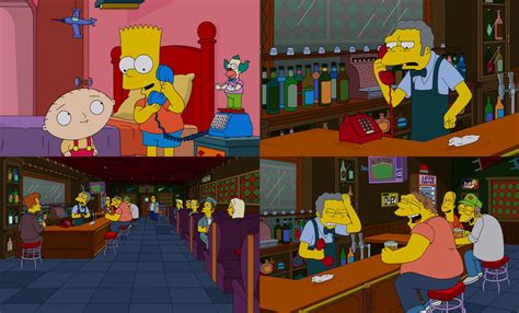 The Simpsons Guy Bart Prank Calls Moe By Dlee1293847 On Deviantart