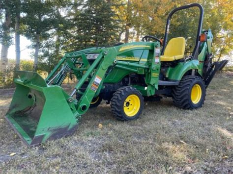 2007 John Deere 2305 Tlb Compact Utility Tractor Package In Spruce