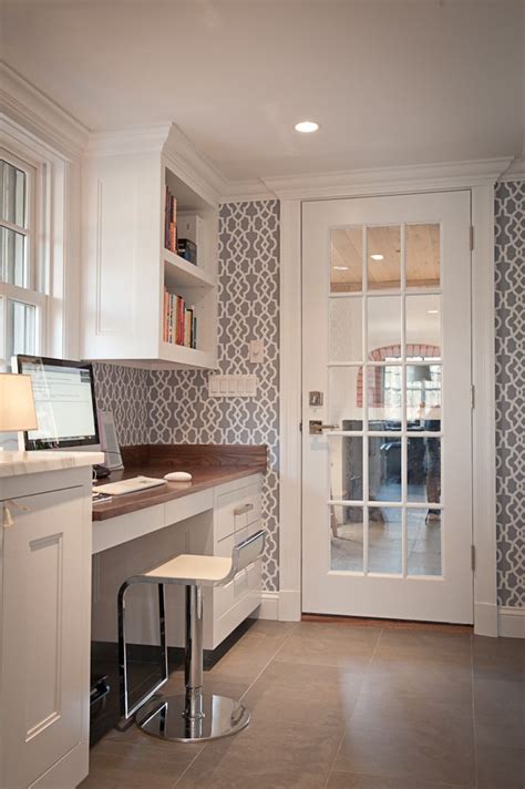 30 Functional Kitchen Desk Designs New Decorating Ideas