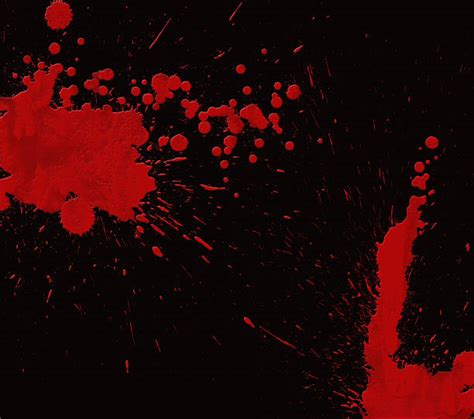 Blood Splatter On Black Stock Photos Pictures And Royalty Free Images