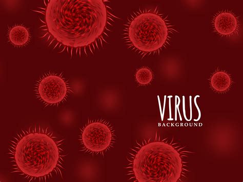 Modern Red Color Virus Background 1109756 Vector Art At Vecteezy