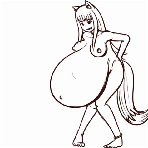 Rule 34 1girls Animated Big Belly Big Breasts Holo Huge Belly