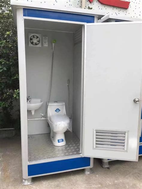 Cheap Portable Single Toilet Prefab Economic Mobile Bathroom And Toilet