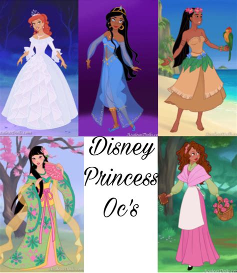 Disney Princess Ocs By P1zzaterezi On Deviantart