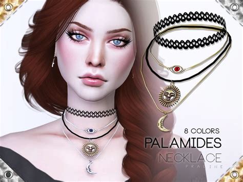 Layered Necklace In 8 Colors Found In Tsr Category Sims 4 Female