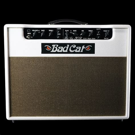 Bad Cat Hot Cat 30r 30w 1x12 Tube Guitar Combo Amp White Reverb