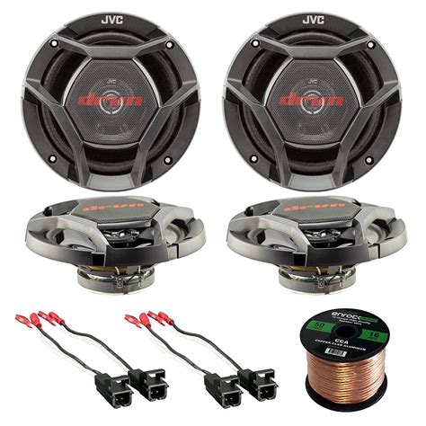 Jvcaudiobundle Car Speaker Package Of 4x Jvc Cs Dr6820 300 Watt 6x8