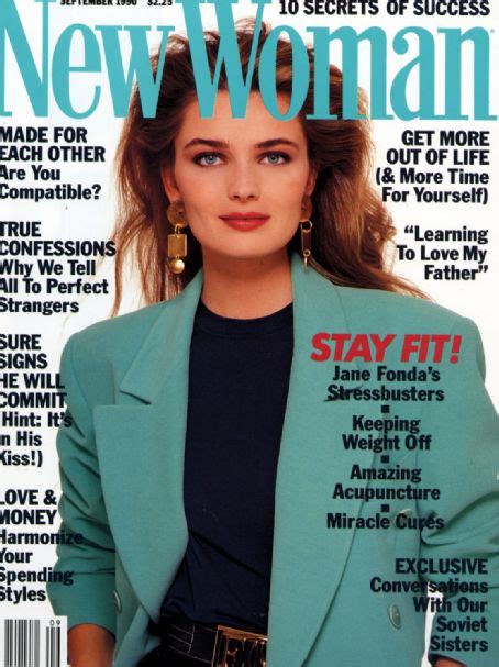 Paulina porizkova isn't letting her supermodel status stop her from leaning into the aging process. Paulina Porizkova, New Woman Magazine September 1990 Cover ...