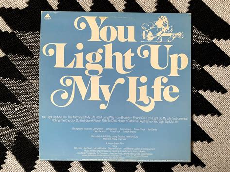 You Light Up My Life Original Soundtrack Vinyl Record Kasey Etsy