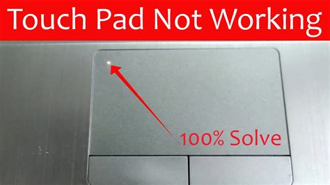 Touchpad Not Working Solution 100 Yellow Light In Touch Pad