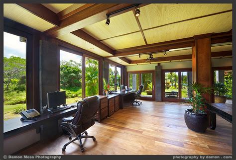Kauai Lake One Tropical Home Office Hawaii By Tropical