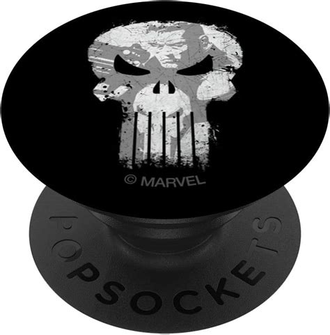 Marvel The Punisher Skull Logo Frank Castle Popsockets