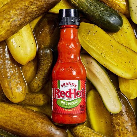 frank s redhot releases dill pickle hot sauce