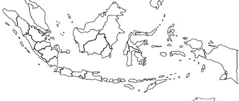 Gambar Peta Indonesia Polos Koleksi Gambar HD Power Points Peta