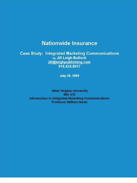 How do i cancel nationwide insurance? Nationwide Insurance Marketing Case Study | Marketing ...