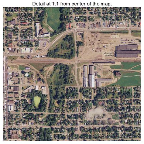 Aerial Photography Map Of Brainerd Mn Minnesota