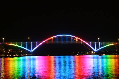 Hoan Bridge Lights Tested Before October 22nd Unveiling » Urban Milwaukee