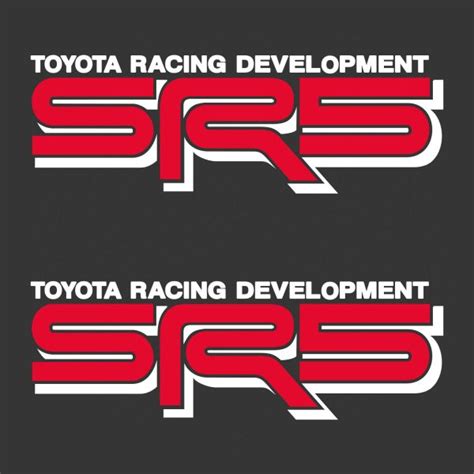 Toyota Racing Development Sr5 Decals Decal County