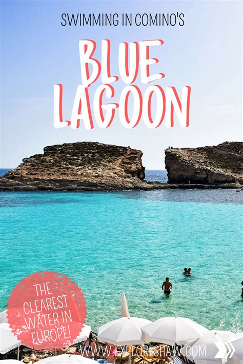 Swimming In The Blue Lagoon Comino Explore Shaw