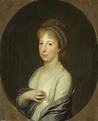 Portrait of Marie Friederike of Hesse-Kassel 1768-1839 , wife of ...