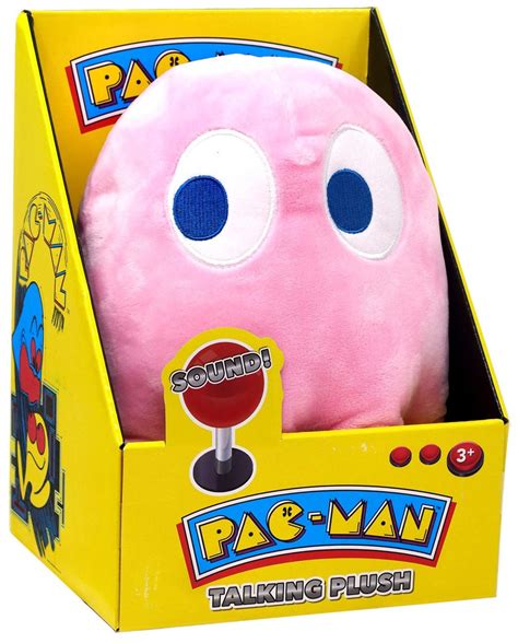Pac Man Pinky Talking Plush With Sound Master Toys Toywiz