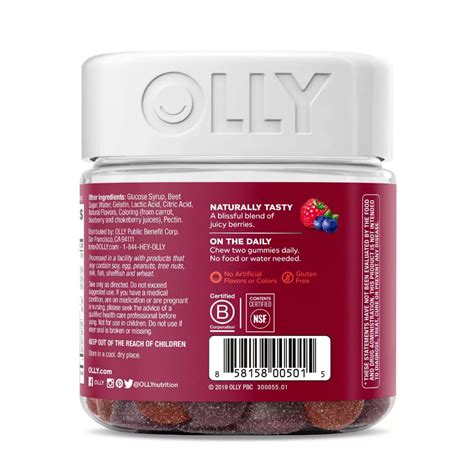 Olly The Perfect Womens Multi Vitamin Blissful Dietary Supplement