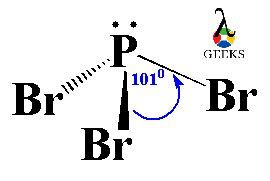 Pbr Lewis Structure Drawings Hybridization Shape Charges Pair And